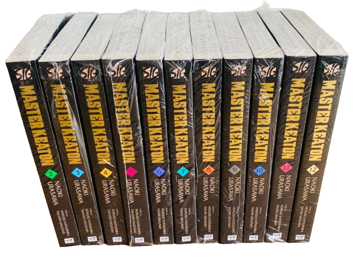 【全巻初版】MASTER KEATON 完全版 マスターキートン　全12巻 + Reマスター　計13冊セット　浦沢直樹　全巻　完結 マスターキートン MASTER KEATON 完全版 全12巻セット 浦沢直樹